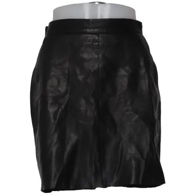 Leather skirt (Black) from Plus Fine Leather