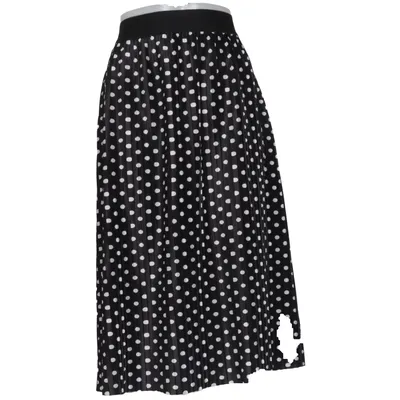 Skirt (Black, White) from JYOTHI Polyester