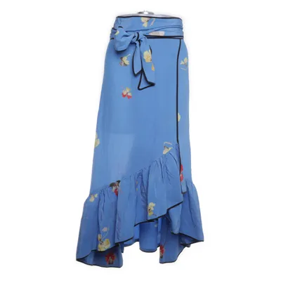 Wrap skirt (Blue, Multicolored) from Ganni