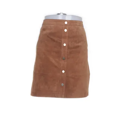 Leren rok (Bruin) van ESPRIT Polyester, Leer