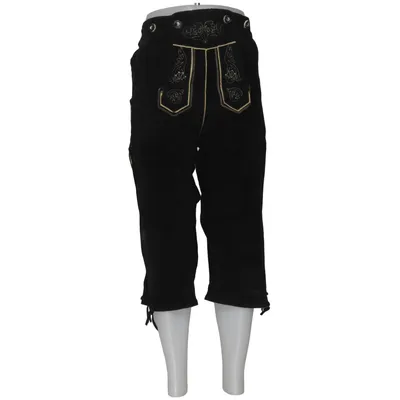 Lederhosen (Svart) från Edelnice Skinn