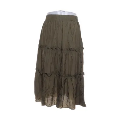 Skirt (Green) from Romwe Polyester