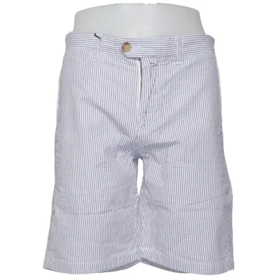 Shorts (Blå, Hvid) fra Bowery Bomuld