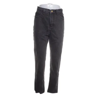 Jeans (Gray) from Aili Artisan Cotton, Polyester, Elastane