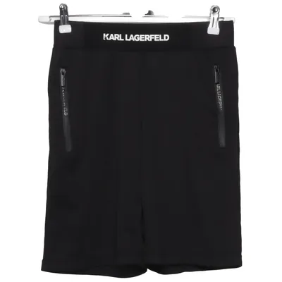 Sweatshort (Zwart) van Karl Lagerfeld Kids Katoen, Elastaan, Modal, Polyester, Viscose