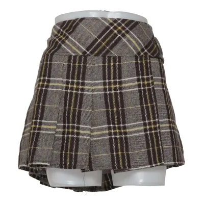 Rok (Bruin, Geel, Wit) van ONLY Polyester, Wol