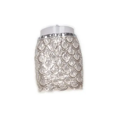 Rok (Beige, Zilver) van Pitaya