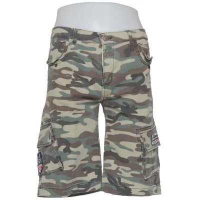 Cargo shorts (Green, Brown, Black) from Ducati Cotton, Elastane