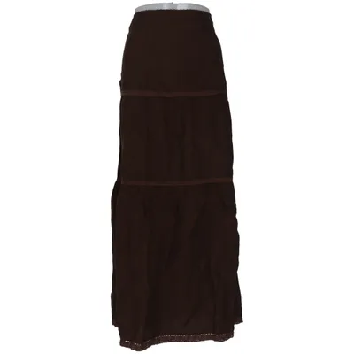 Maxi nederdel (Brun) fra More & More Linned