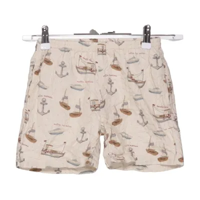 Shorts (Beige, Flerfärgad) från Konges Sløjd Ekologisk bomull