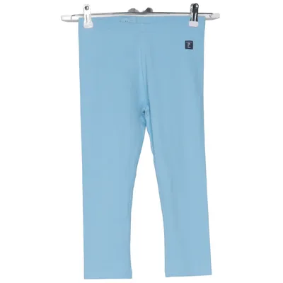 Leggings (Blå) fra Polarn O. Pyret Elastan, Økologisk bomuld