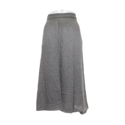 Långkjol (Grå) från Massimo Dutti Ull