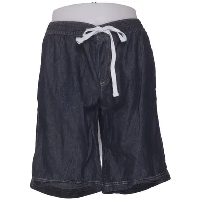 Denim shorts (Blue) from Livergy Cotton