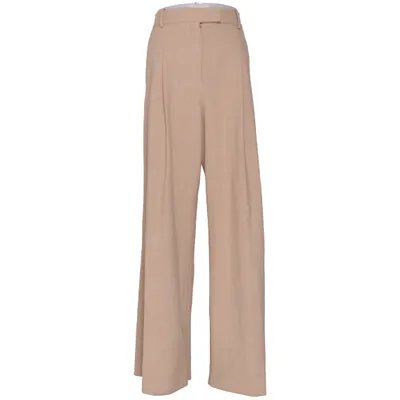 Kostymbyxor (Beige) från By Malene Birger Elastan, Polyester, Viskos