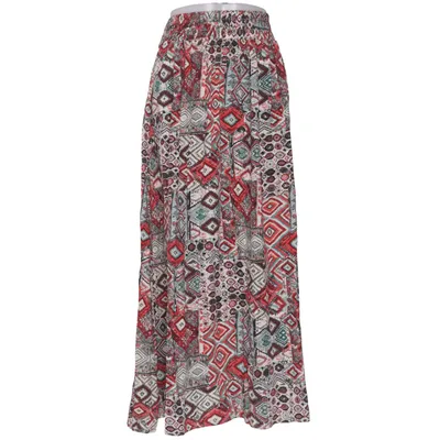 Maxi skirt (Red, Multicolored) from Mim