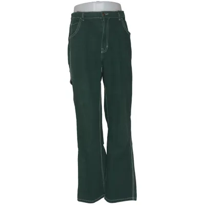 Werkbroek (Groen) van Bershka Katoen