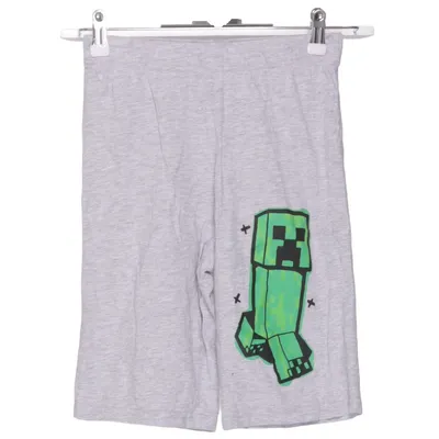 Shorts (Grå, Grön) från Minecraft Bomull, Viskos