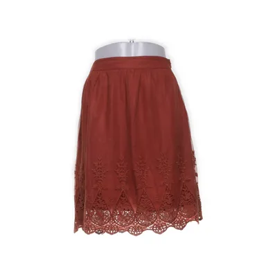Jupe (Marron) de Forever 21 Coton, Polyamide, Polyester