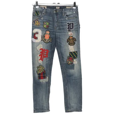 Jeans (XXS 152 POLO 67 DENIM preppy EXKLUSIV EMBLEM GULD ) fra Polo Ralph Lauren Bomuld