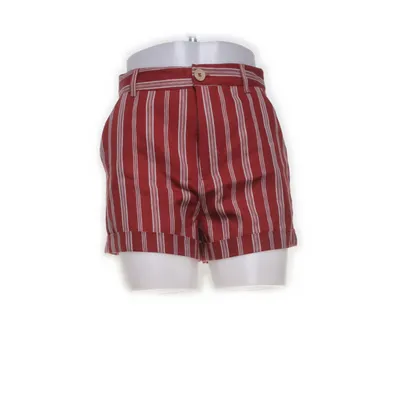 Shorts (Röd, Vit) från Forever 21 Bomull, Linne, Polyester
