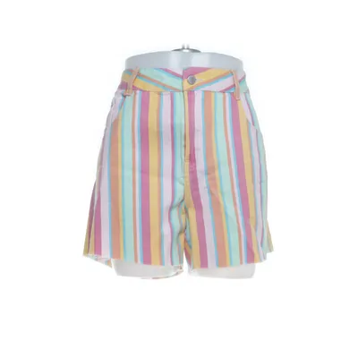 Denim shorts (Multicolored) from Laura Torelli Cotton
