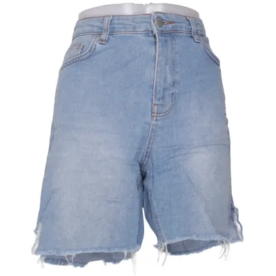Jeansshorts (Blå) från Misslisibell x NA-KD Bomull, Elastan