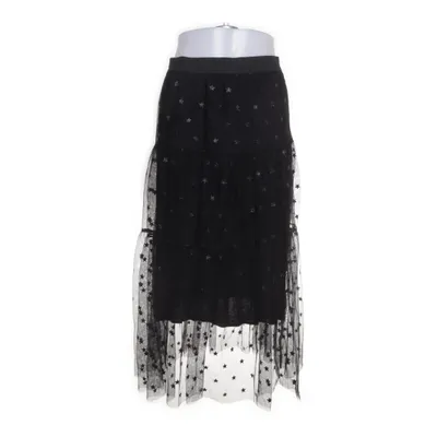 Kjol (Svart, Guldfärgad) från Ajlajk Polyester, Viskos, Elastan