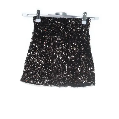 Skirt (Black, Gold) from Zara Polyester
