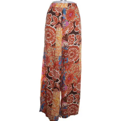 Palazzobyxor (Orange, Flerfärgad) från Page One Viskos