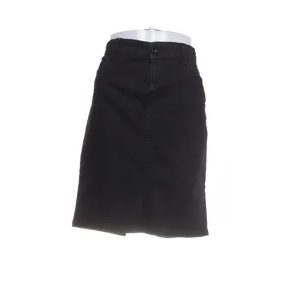 Denim skirt (Black) from Denim Rules by TRF Cotton, Elastane