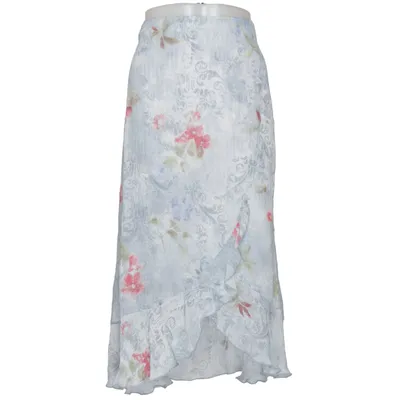 Maxi skirt (Blue, Multicolored, Pink) from Concept K Acetate, Nylon