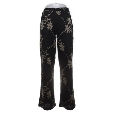Pantalon (Noir, Or) de King Louie Coton, Fibre métallique, Polyester