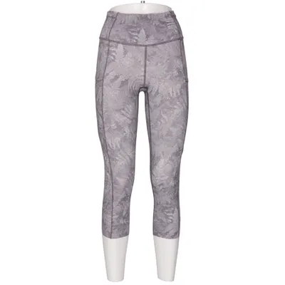 Sportleggings (Grau, Weiß) von Lululemon Athletica Elasthan, Polyamid