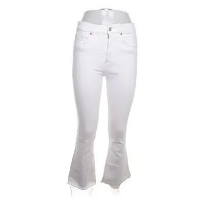 Jeans (Vit) från Zara Bomull, Elastan