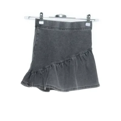 Kjol (Grå) från H&M Bomull, Polyester, Elastan