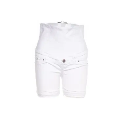 Mammashorts (Vit) från Mama Bomull, Elastan