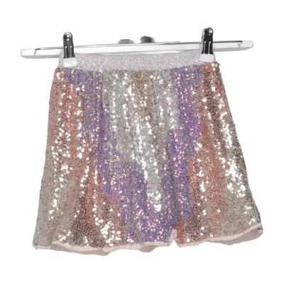 Kjol (Guldfärgad, Silverfärgad, Flerfärgad) från H&M Elastan, Polyester