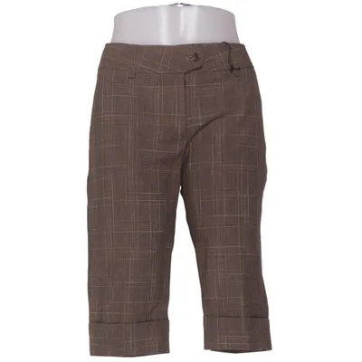 Pantacourt (Marron) de Yumi Mazao Élasthane, Polyester, Viscose