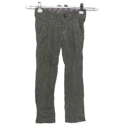 Corduroy pants (Green) Cotton