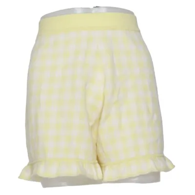 Short (Jaune, Blanc) de Allude Cachemire, Laine