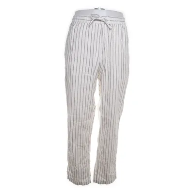 Pants (Multicolored, White) from H&M Man Cotton, Linen, Polyester