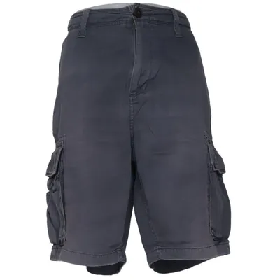 Cargo shorts (Gray) from American Eagle Outfitters Cotton