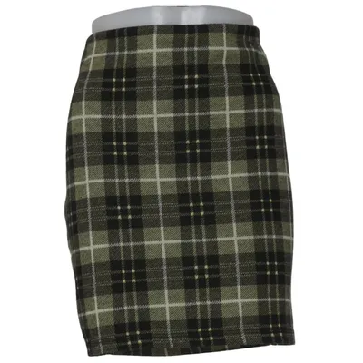 Skirt (Green, Black, White) from New Look Maternity Elastane, Polyester, Viscose
