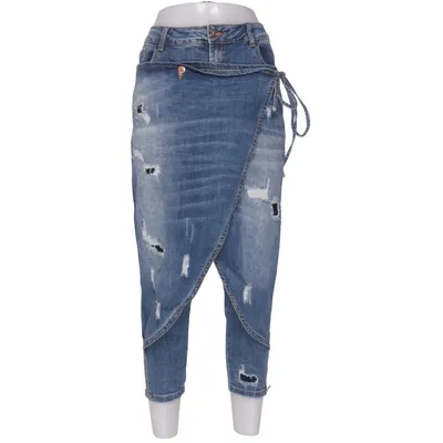 Jeans (Blå) fra Sexy Woman Bomuld, Elastan, Polyester