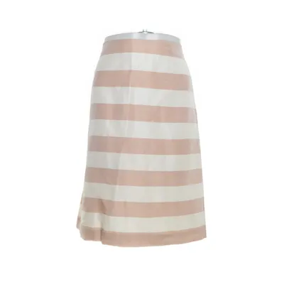 Jupe (Blanc, Multicolore) de René Lezard Élasthane, Lin, Polyester, Viscose