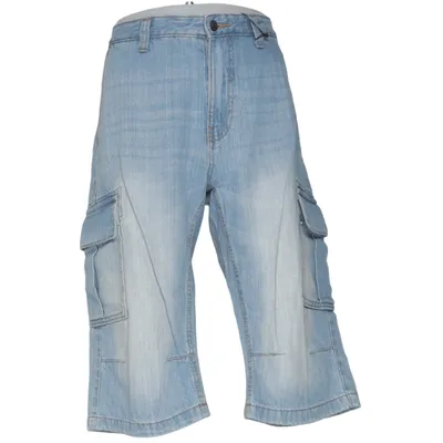 Shorts cargo (Bleu) de Dressmann Coton, Polyester
