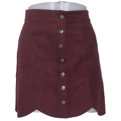 Kjol (Röd) från American Eagle Outfitters Elastan, Polyester