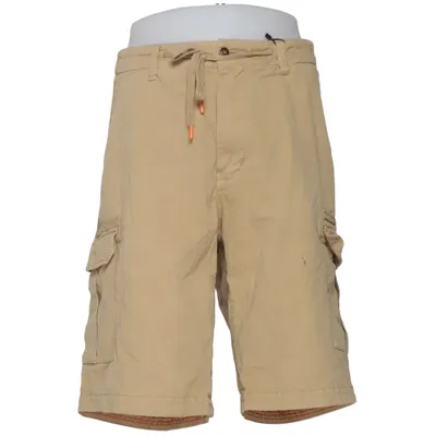 Shorts cargo (Beige) de Poolman Coton, Élasthane, Polyester