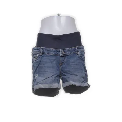 Mammashorts (Blå) från H&M Bomull, Elastan, Polyester