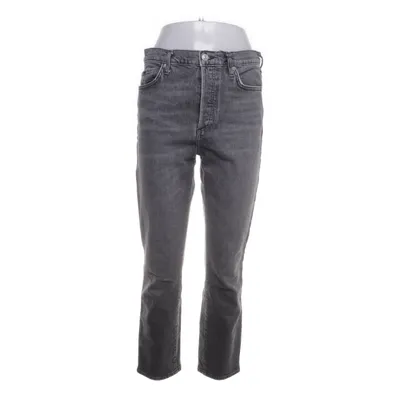 Spijkerbroek (Grijs) van Mango Denim Katoen, Elastaan